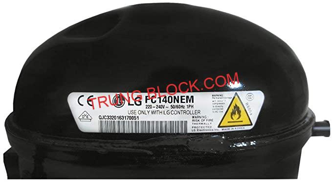 Block tủ lạnh Ineverter Tủ Hãng LG FC140NEM